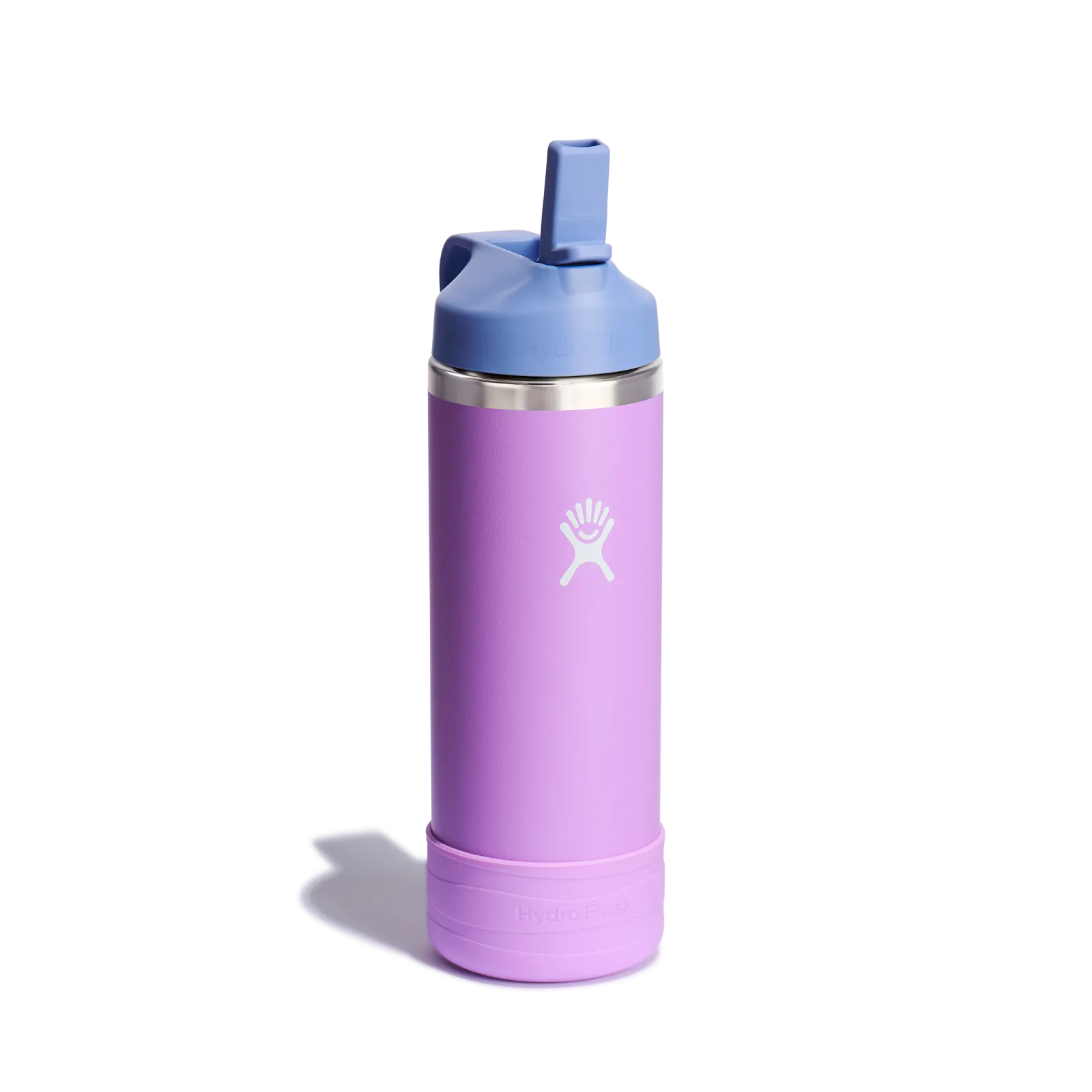 18oz (532mL) Kids Bottle with Straw Lid and Boot