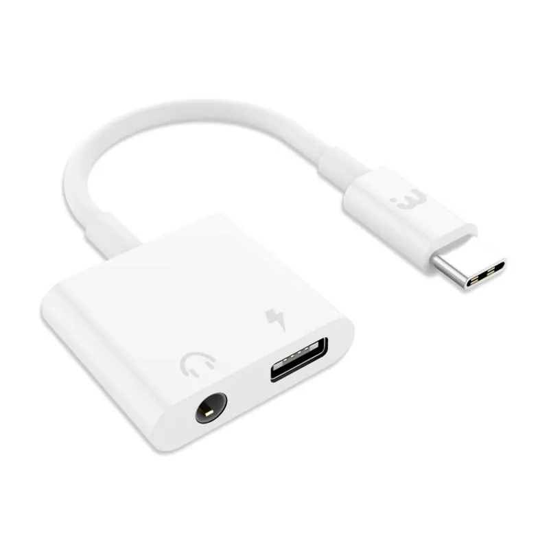 2-in-1 USB-C Audio Jack Adapter