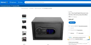 20422032 PEN AN GEAR SMALL DIGITAL SAFE