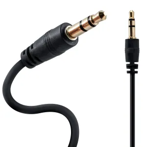 3.5mm Aux Audio Cable | 2ft | Black