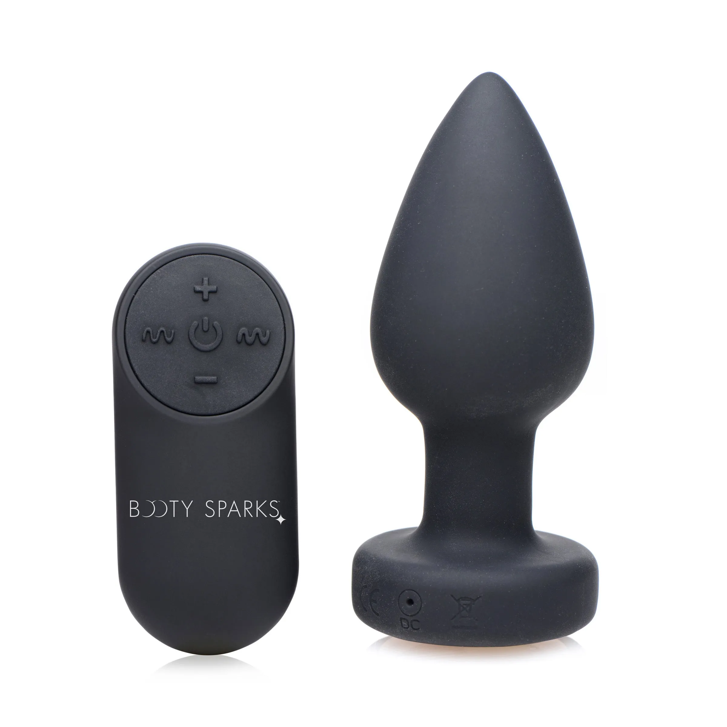 7X Light Up Rechargeable Anal Plug - Medium