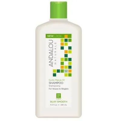 Andalou Naturals Silky Smooth Shampoo Exotic Marula Oil 340mL