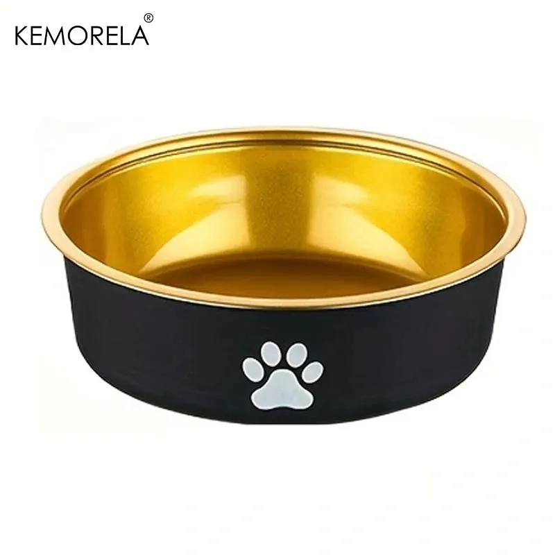 Anti-Slip Dog Bowls Small Medium And Large Dog Feeding Bowls And Water Fountains Stainless Steel Pet Feeders Pet Dog Accessories