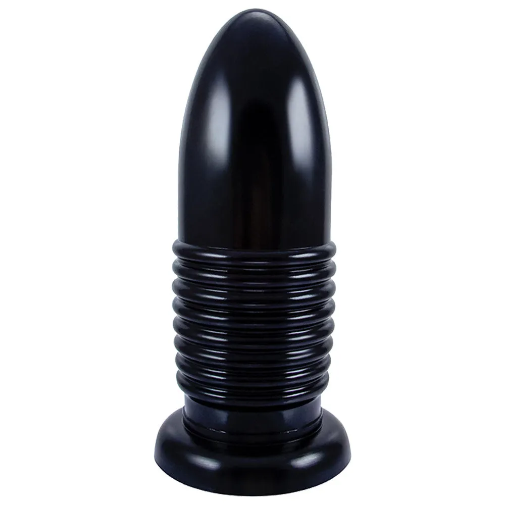 Big Bullet Anal Dildo Butt Plug - Soft Suction Cup Hands-free Sex Toys for Women Men