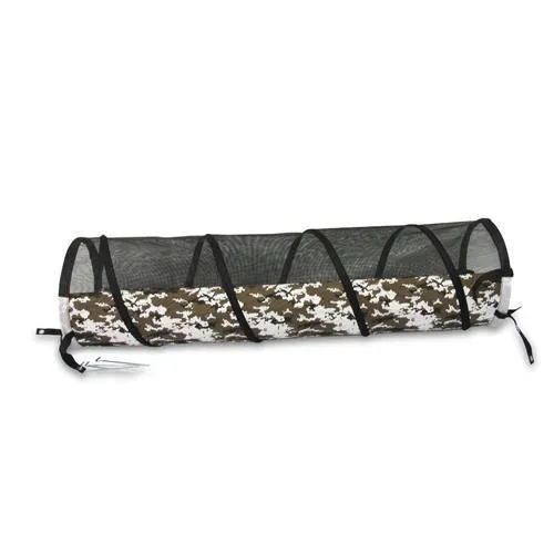 Camo Black And White Play Tunnel Dog Toy