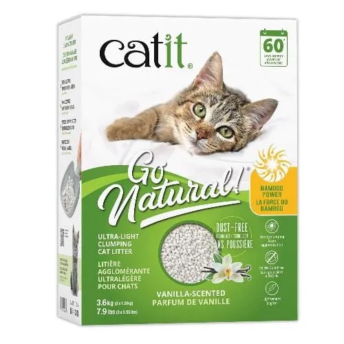 Catit Go Natural! Ultra-Light Clumping Bamboo Cat Litter