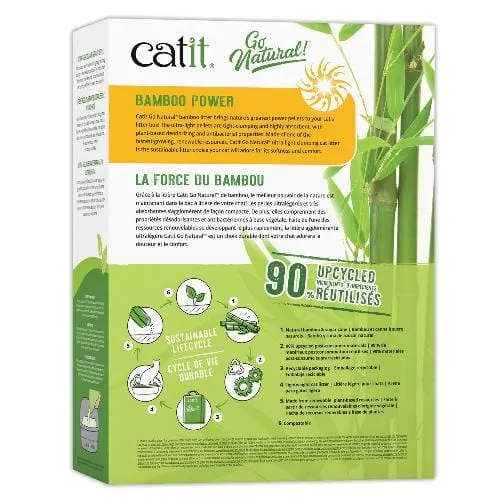 Catit Go Natural! Ultra-Light Clumping Bamboo Cat Litter