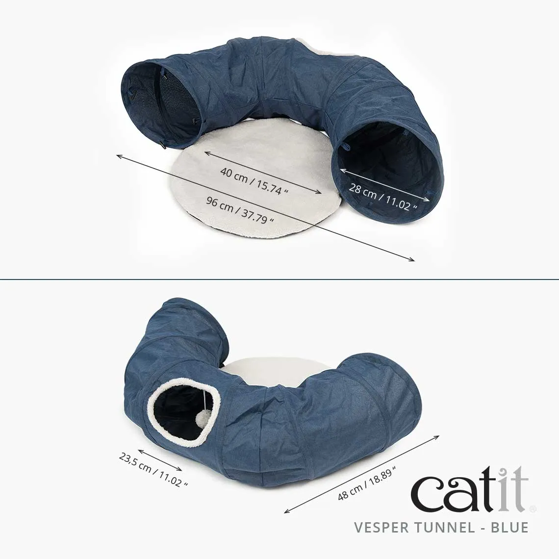 Catit Vesper Cat Tunnel 2 Colours