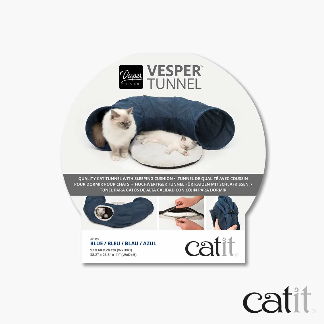 Catit Vesper Cat Tunnel 2 Colours