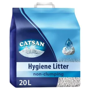 Catsan Hygiene Non-Clumping Odour Control Cat Litter 20L