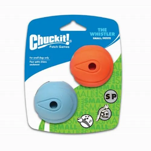 Chuckit The Whistler Fetch Balls 2 Sizes