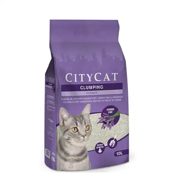 City Cat Litter Lavander 10L