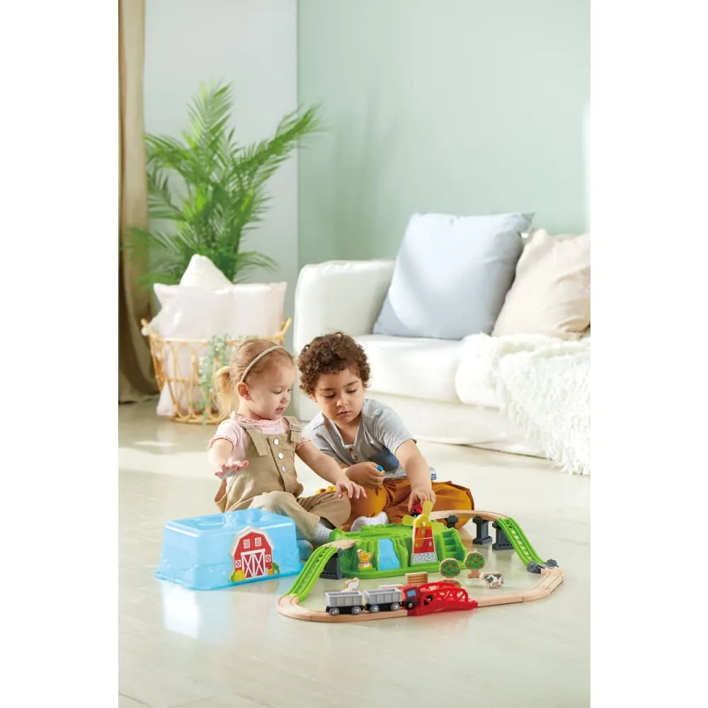 City Train Bucket Set (48 pcs)