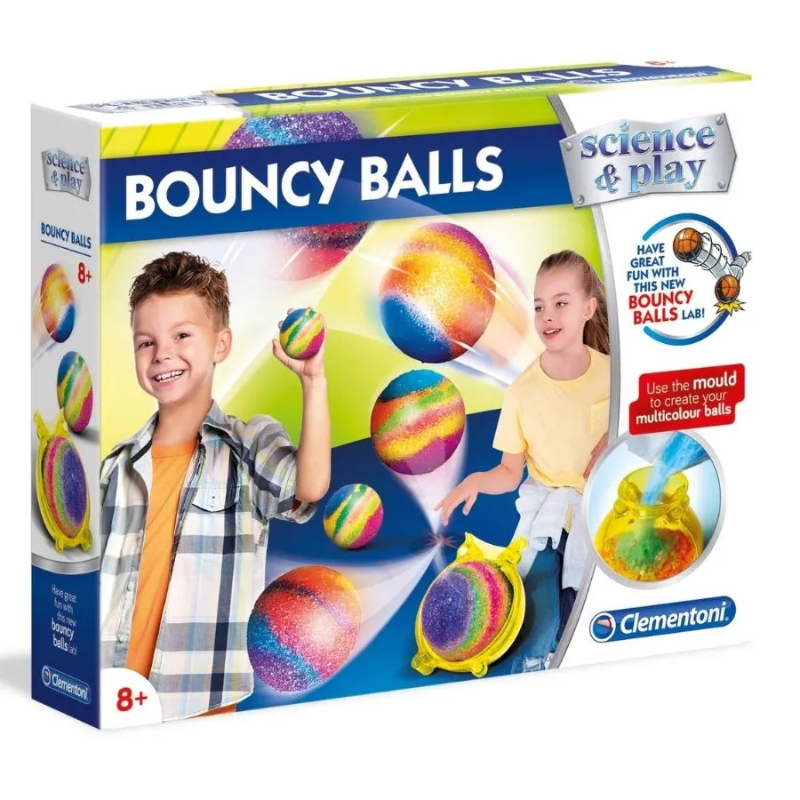 Clementoni - Science and Play: Bouncy Balls Science Kit