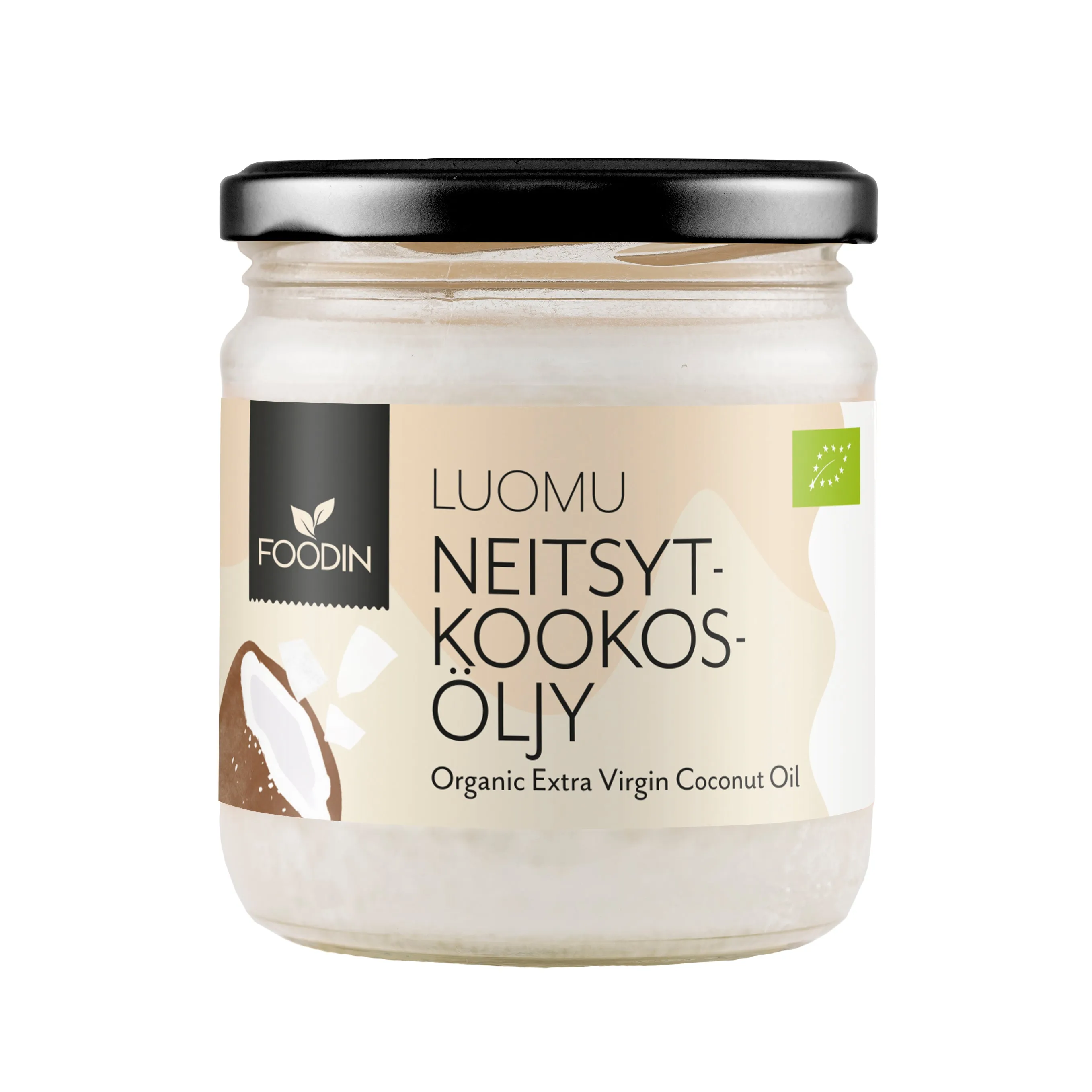 Cold pressed coconut oil, 400 ml