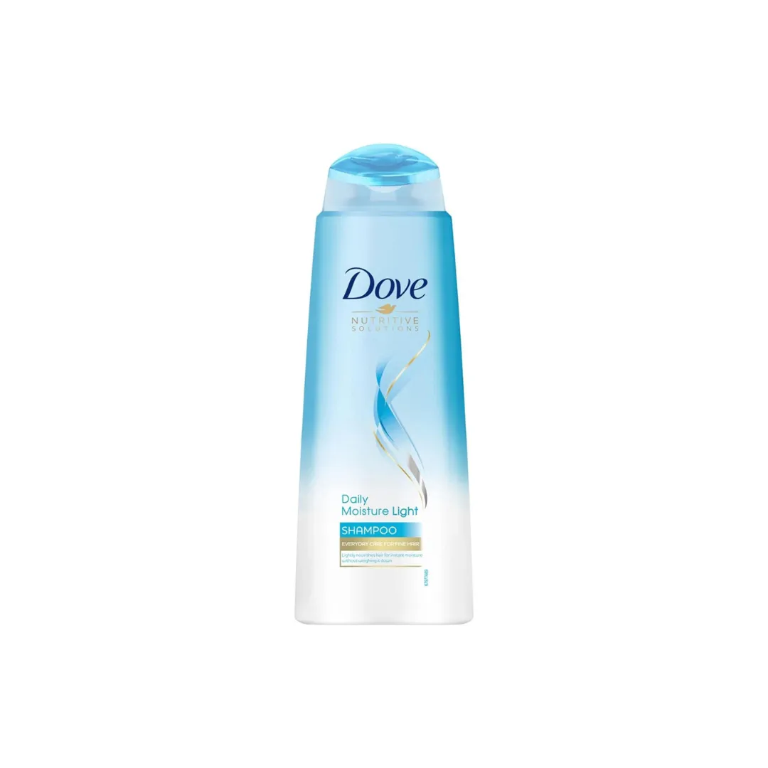 Dove Daily Moisture Light Shampoo 400ml (Imported) – Hydrating & Softening Shampoo for Dry Hair