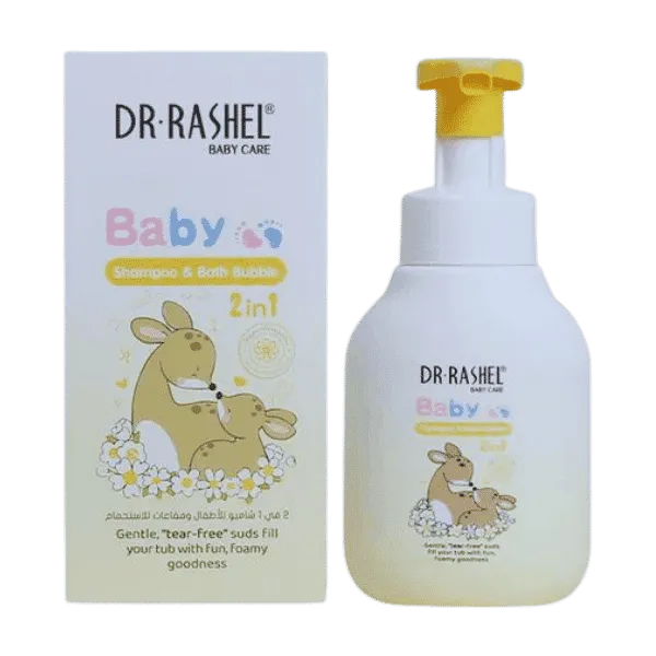 Dr. Rashel Baby Shampoo And Bath Bubble 2 In 1 350ml