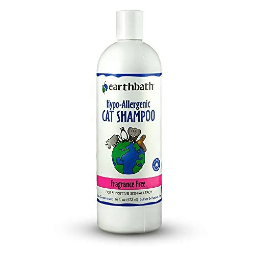 EarthBath Fragarance Free Hypo Allergenic Shampoo for Cats