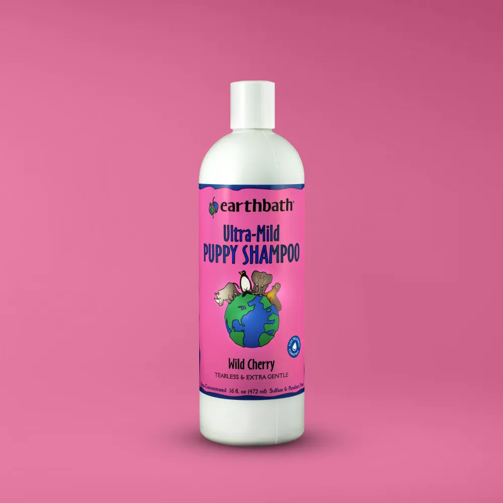 EarthBath Ultra Mild Puppy Shampoo Wild Cherry