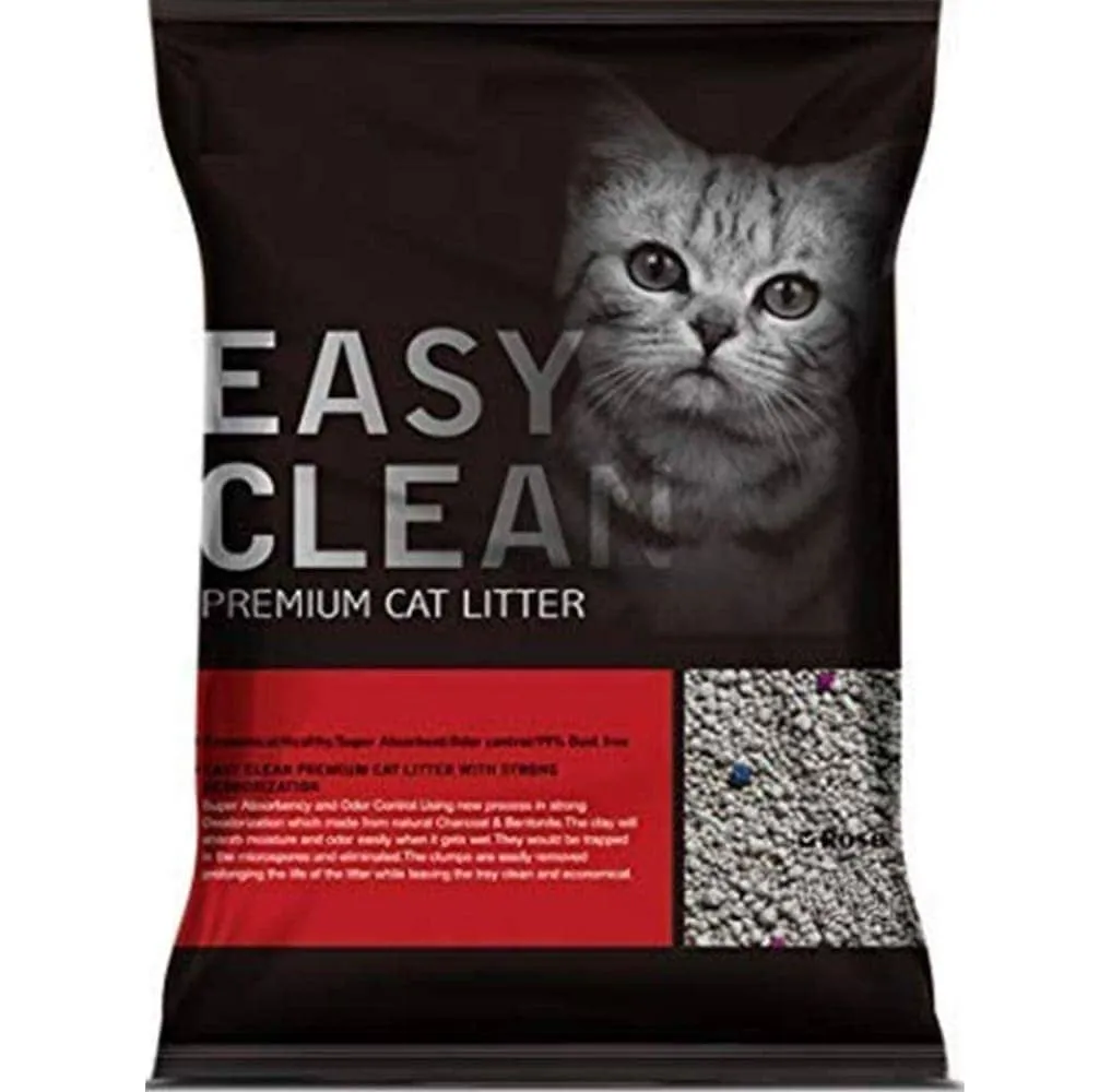 Emily Pets Lemon and Rose Fresh Scented Bentonite Cat Litter Combo (8kg 4kg)