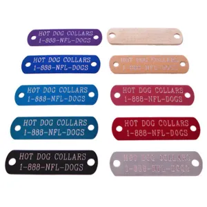 Engraved Nameplates & Rivets on Dog ID Tag