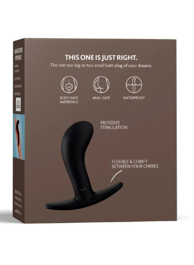 Fun Factory Bootie Medium Black Waterproof Butt Plug