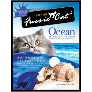 Fussie Cat Ocean Scoopable Cat Litter 10L