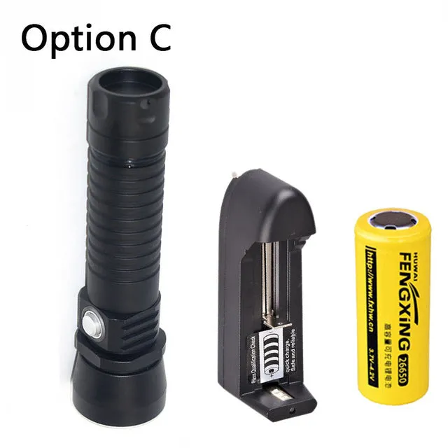 Gear on! Waterproof Flashlight