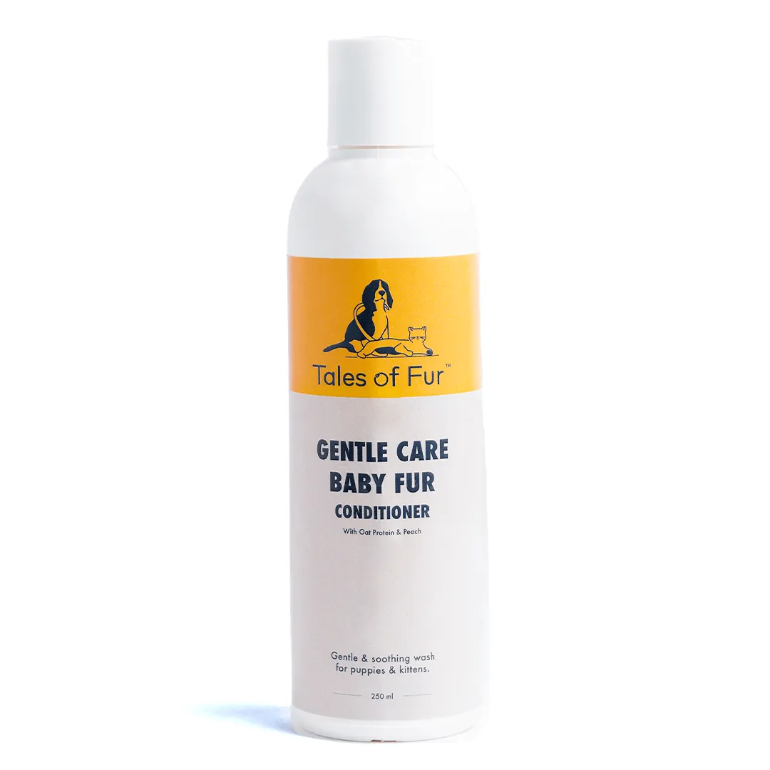 Gentle Care Baby Fur Conditioner - With Oat Protein & Peach