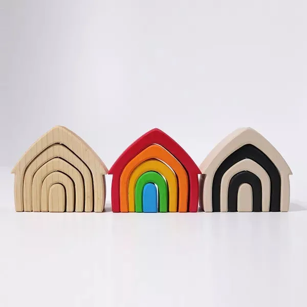 Grimm's rainbow house stacker