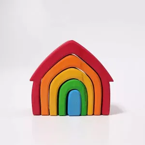 Grimm's rainbow house stacker