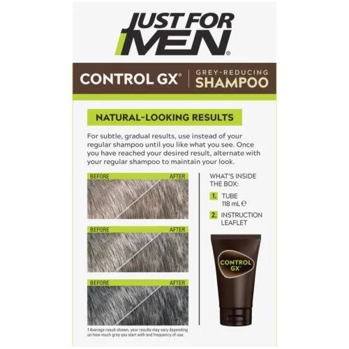 Just For Men Control Gx Grey Reducing Shampoo 118ml