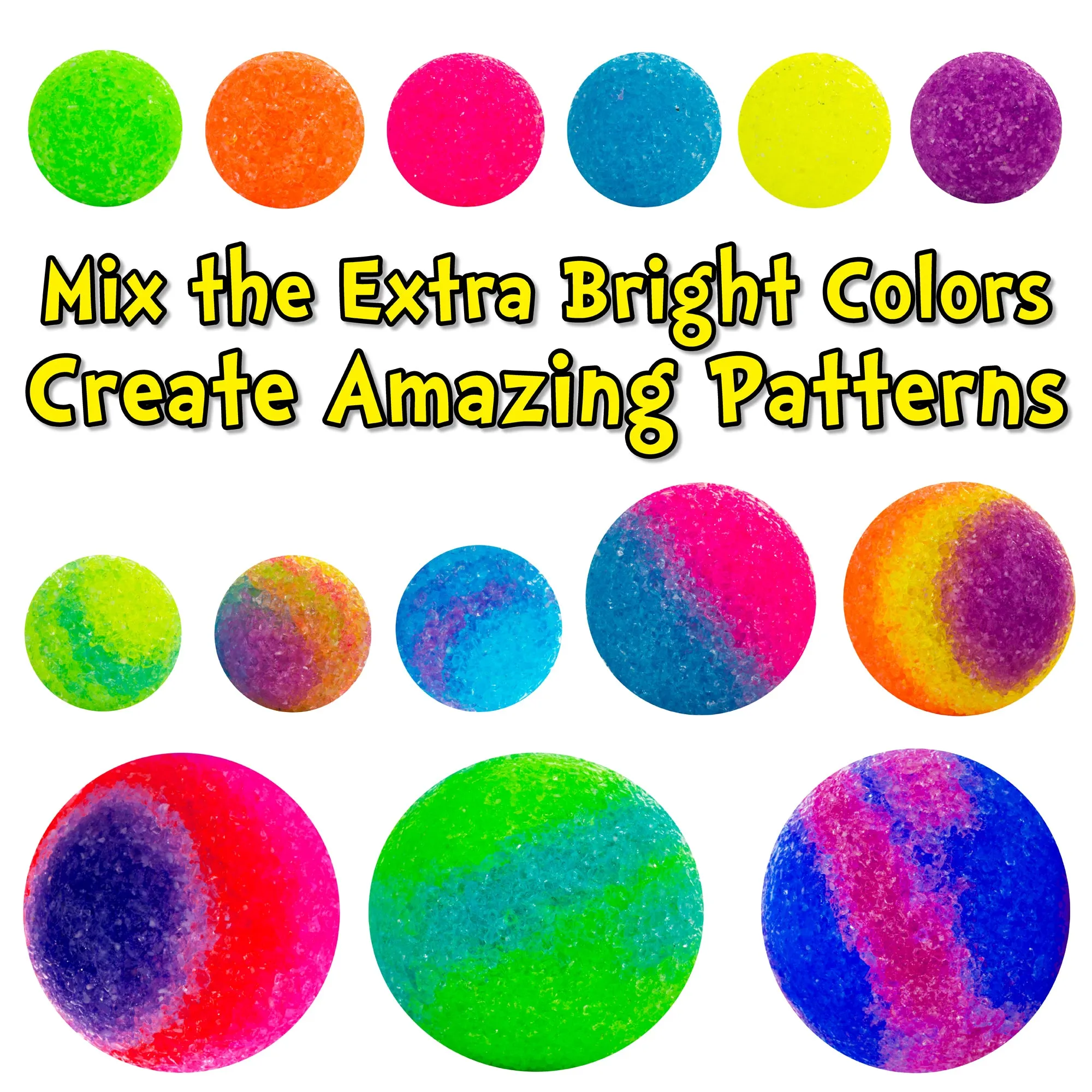 Magic Bouncy Balls - Create Your Own Power Balls Craft Kit for Kids