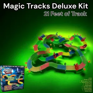 Magic Tracks Deluxe Kit - 2 Cars