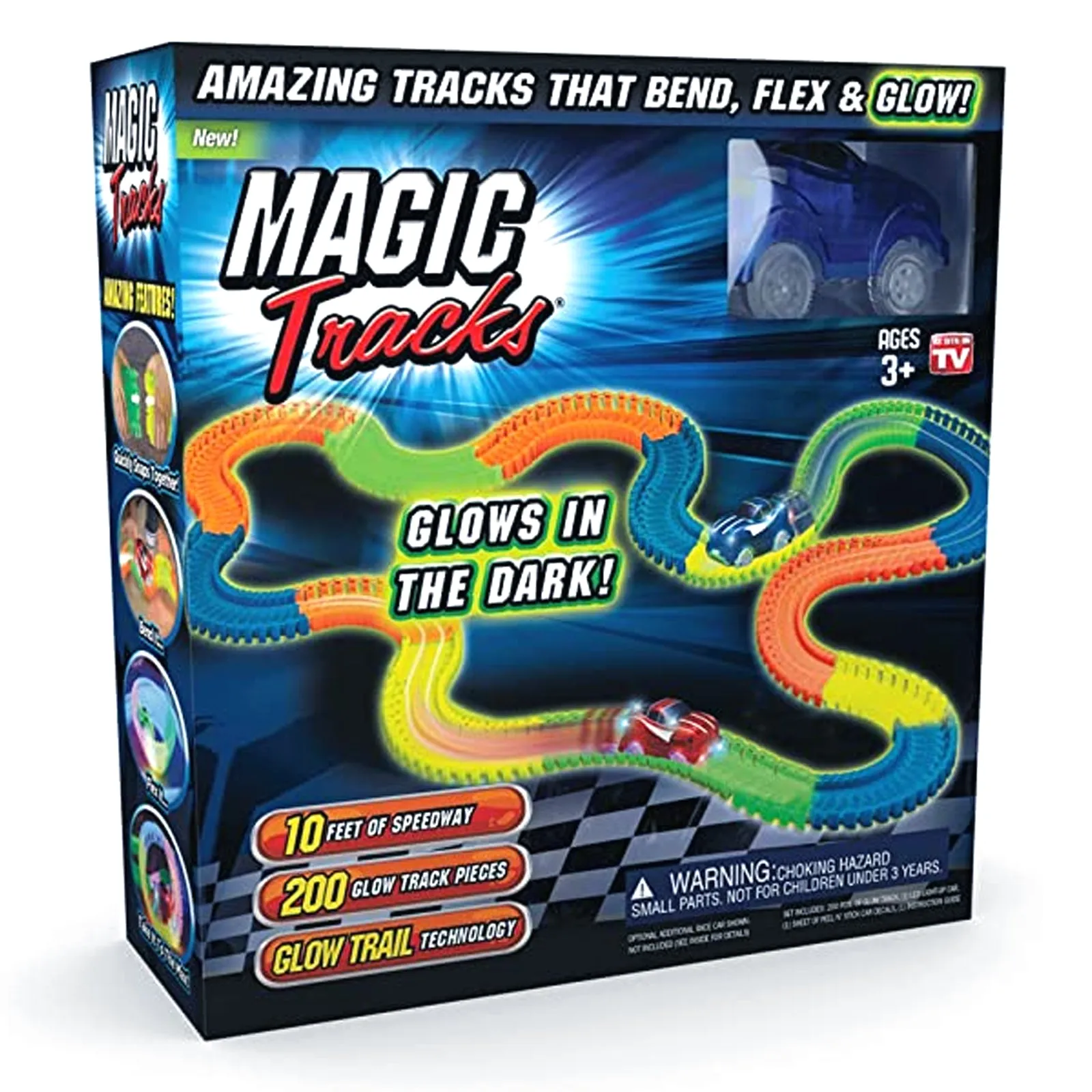 Magic Tracks Deluxe Kit - 2 Cars