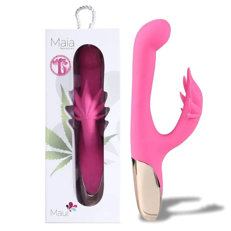 Maia Maui 420 -  21.6 cm USB Rechargeable Rabbit Vibrator