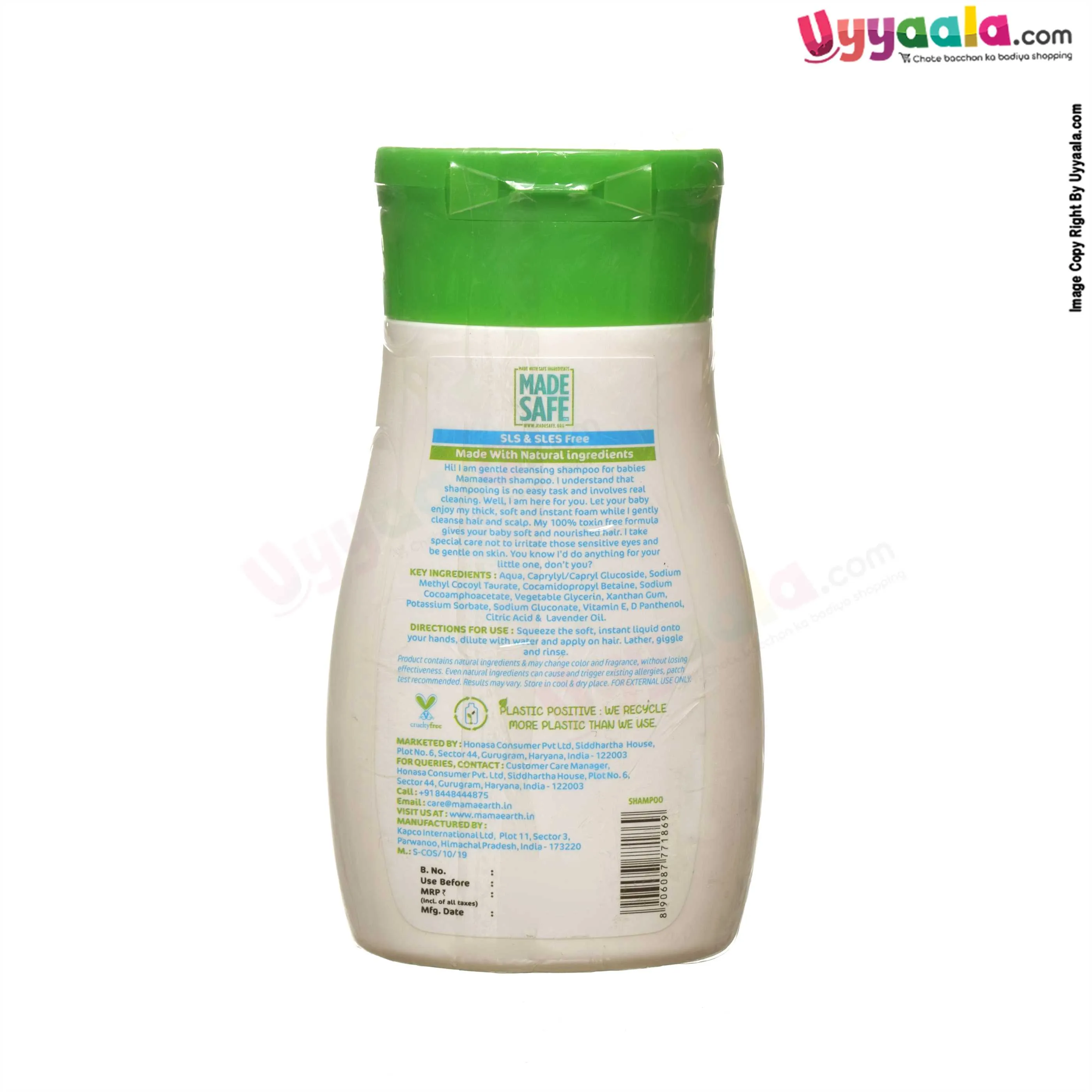 mamaearth Gentle Cleansing Shampoo For Babies