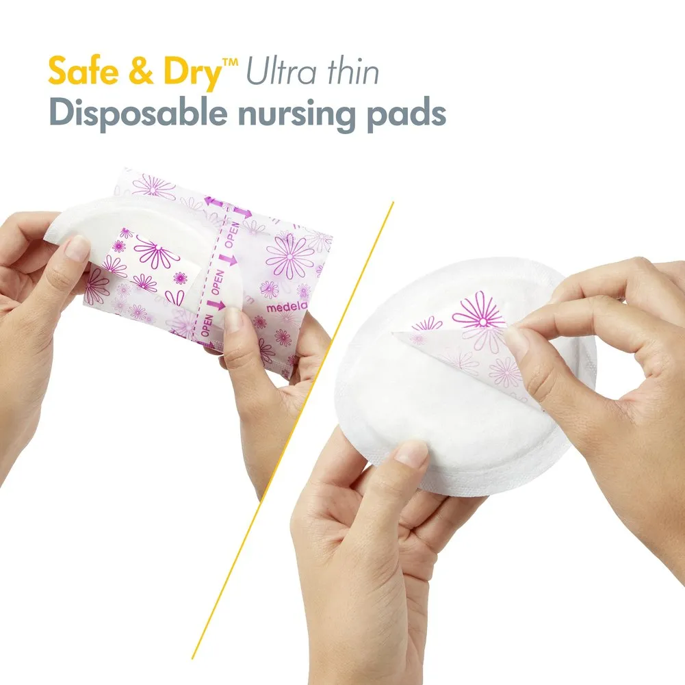 Medela Safe & Dry Disposable Nursing Pads (120 Count)