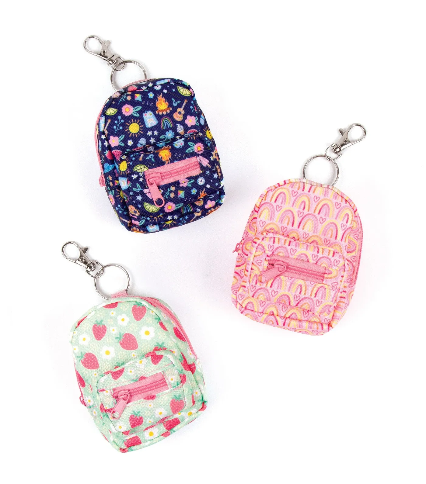 Mini Backpack and Stationery Set Pink