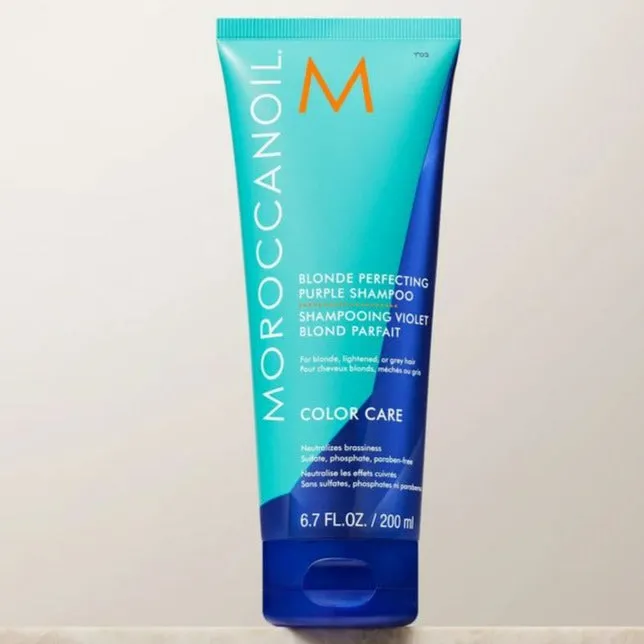 Moroccanoil Blonde Perfecting Purple Shampoo