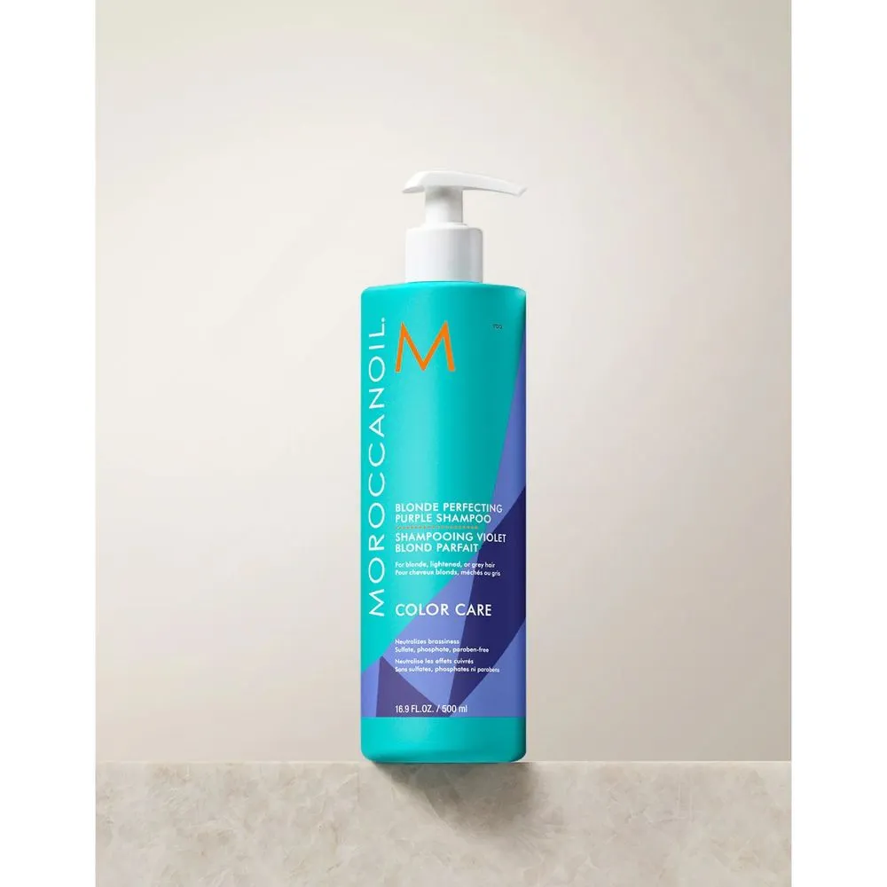 Moroccanoil Blonde Perfecting Purple Shampoo