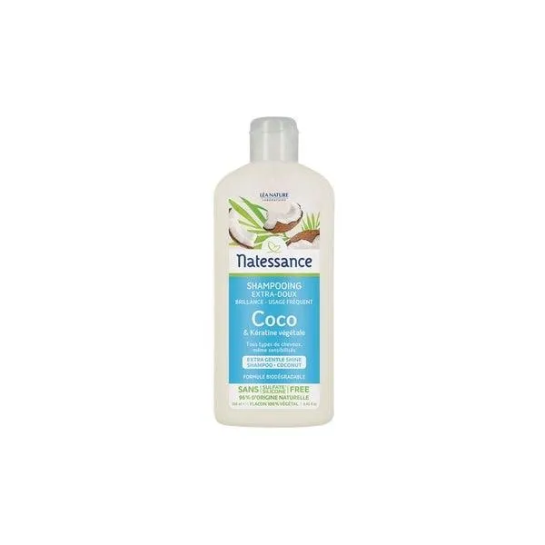 Natessance Coconut Extra-Gentle Shampoo