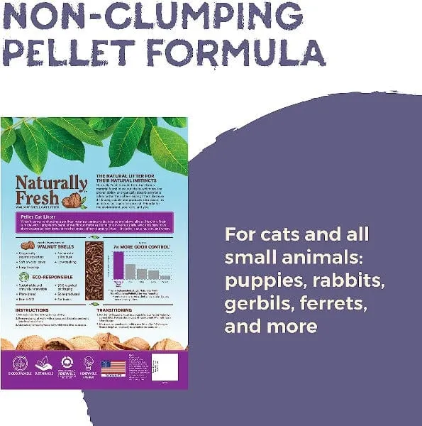 Naturally Fresh Non-Clumping Natural Pellet Cat Litter