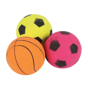 Neon Sports Balls from Mad about Pets Pack of 3