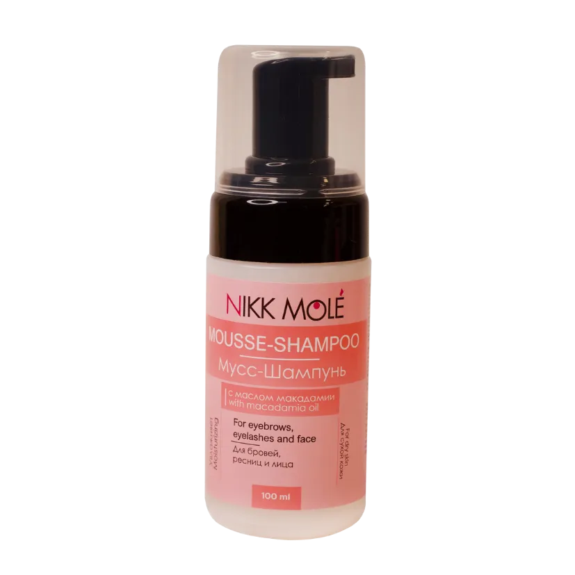 NIKK MOLÉ- Gentle eyebrow shampoo-mousse with Macadamia (100ml)