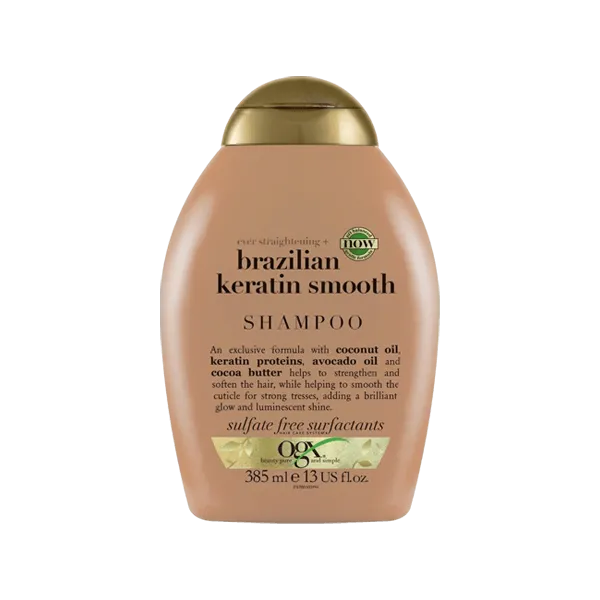 OGX BRAZILIAN KERATIN SMOOTH SHAMPOO 385ML