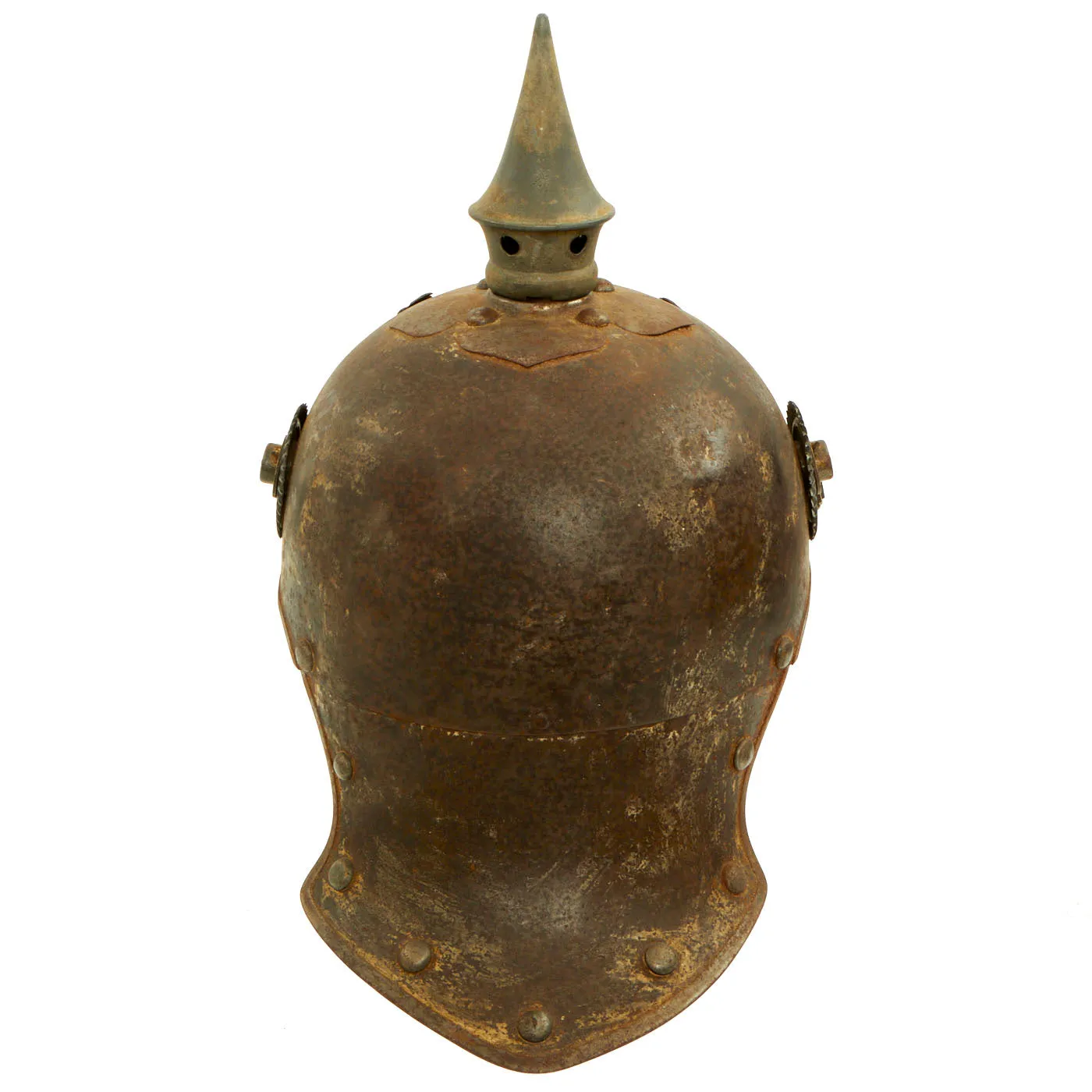 Original Imperial German WWI Prussian M1915 Jäger zu Pferde Lobster Tail Pickelhaube Helmet - Dated 1916