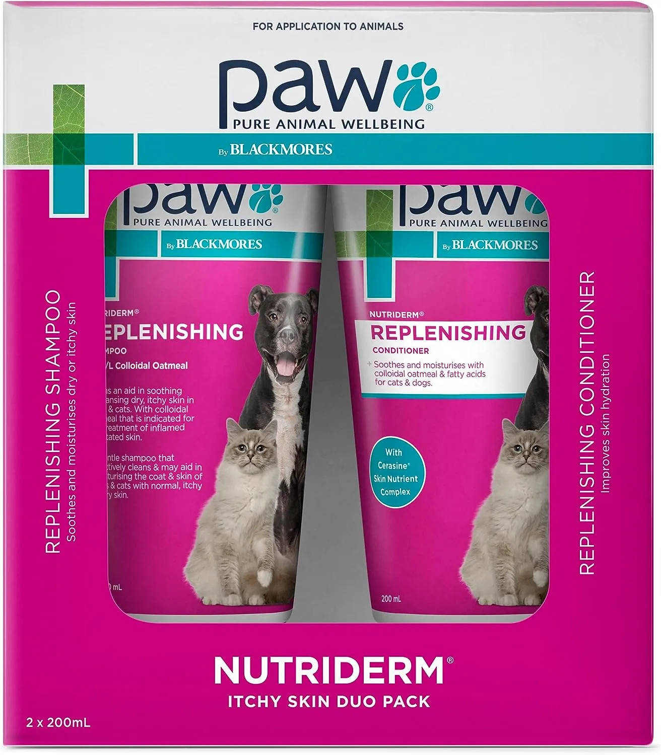 PAW By Blackmores Medi-NutriDerm Duo Pack for Infected Skin 2 x 200ml