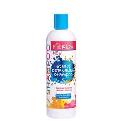 Pink kids gentle detangling shampoo