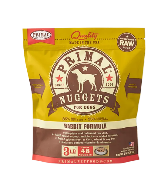 Primal Raw Frozen Rabbit Formula